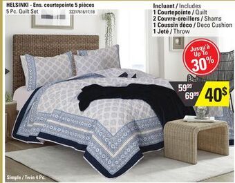 Sushi Shop 5 pc quilt set offer
