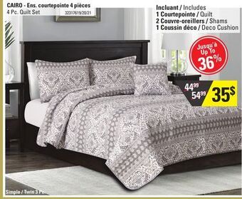 Sushi Shop Cairo 4 pc quilt set offer