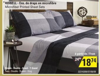 Sushi Shop Microfiber printed sheet sets offer