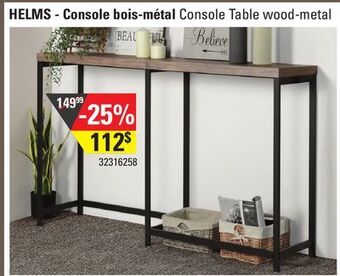 Sushi Shop Console table wood-metal offer