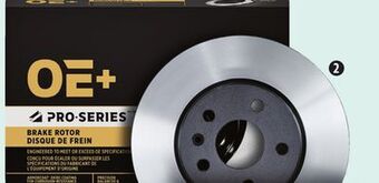 Canadian Tire Pro-series premium brake rotors offer