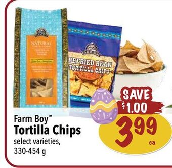 Farm Boy Farm boy™ tortilla chips offer