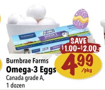 Farm Boy Burnbrae farms omega-3 eggs offer