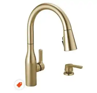 Home Depot Delta marca pulldown champagne bronze offer