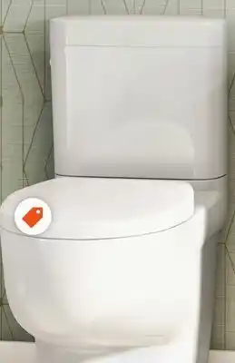 Home Depot Glacier bay all-in-one 4.8 lpf high efficiency elongated 2-piece toilet with concealed trapway in white offer