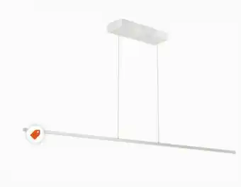 Home Depot Dainolite array 56w matte white 72 inch led pendant with shade offer