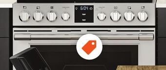 Home Depot Frigidaire professional 30-inch 5.6 cu. ft. front control slide-in gas range with air fry in smudge-proof stainless steel offer