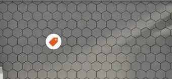 Home Depot Enigma 2-inch eclipse midnight hexagon matte unglazed porcelain mosaic offer