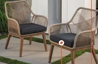 Home Depot Hampton bay luxley charcoal 7-piece all-weather wicker string patio dining set (charcoal)​ offer