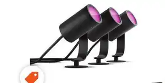 Home Depot Philips hue lily outdoor spot base unit (3-pack) offer