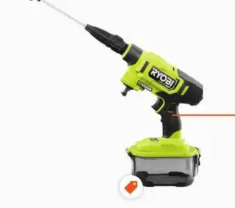 Home Depot Ryobi 18v one+ hp brushless ezclean 600 psi 0.7 gpm cordless cold water power cleaner (tool-only)​ offer