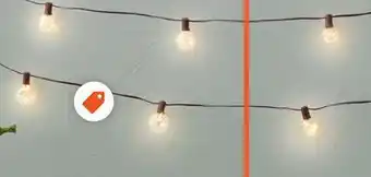 Home Depot Hampton bay 10-light 12 ft. plug-in indoor/outdoor led copper fairy string lights offer