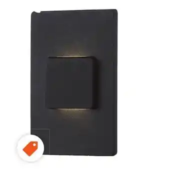 Home Depot Eurofase in wall led, black offer
