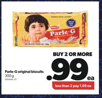 Real Canadian Superstore Parle-g original biscuits, 300 g offer