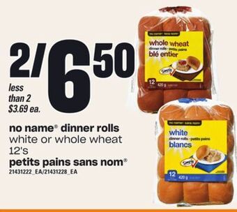 Valu-mart Petits pains sans nom,12's offer