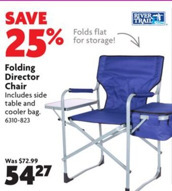 Home Hardware Folding director chair offer