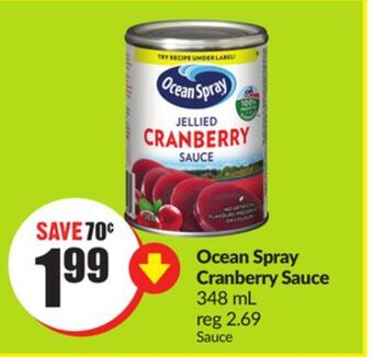 FreshCo Ocean spray cranberry sauce 348 ml offer