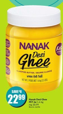FreshCo Nanak desi ghee pet jar 1.6 kg offer