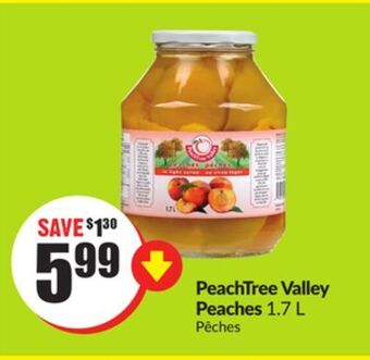 FreshCo Peachtree valley peaches 1.7 l offer