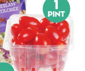 Giant Tiger 1 pint grape tomatoes offer
