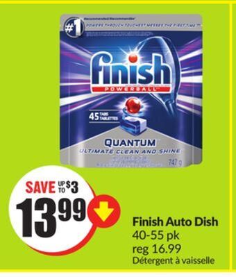 FreshCo Finish auto dish 40-55 pk offer