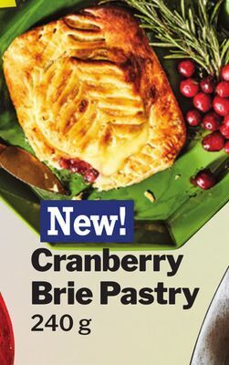 M & M Food Market Cranberry brie pastry offer