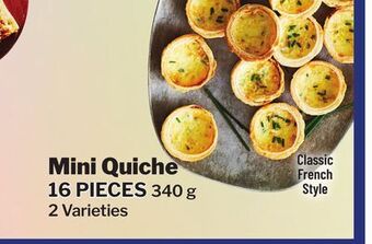 M & M Food Market Mini quiche offer