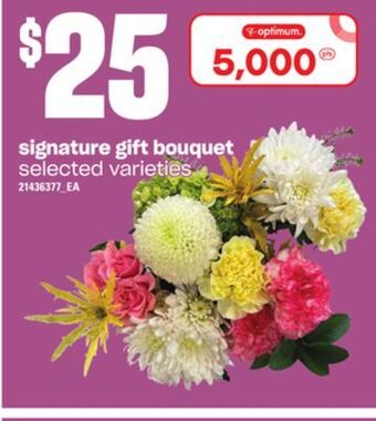 Zehrs Markets Signature gift bouquet offer