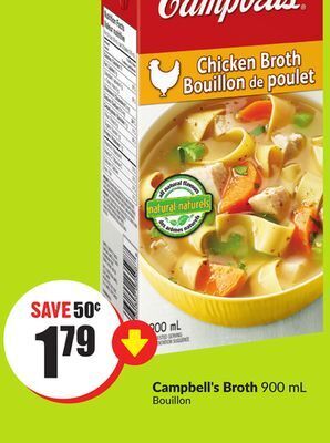 Chalo FreshCo Campbell's broth 900 ml offer