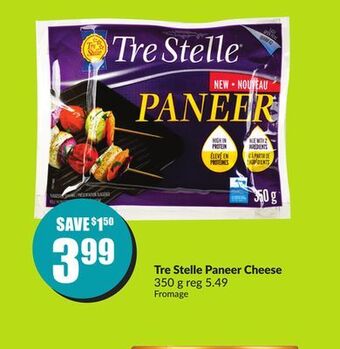 Chalo FreshCo Tre stelle paneer cheese 350 g offer