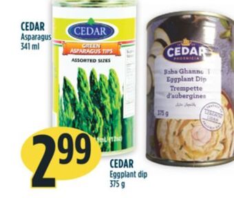 Marché Adonis Cedar asparagus offer