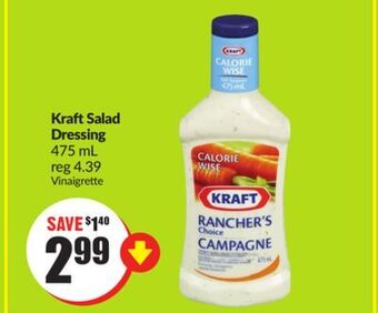 Chalo FreshCo Kraft salad dressing 475 ml offer