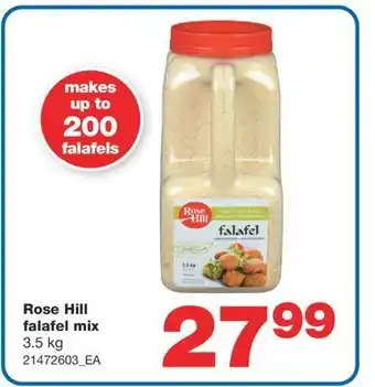 Wholesale Club Rose hill falafel mix, 3.5 kg offer