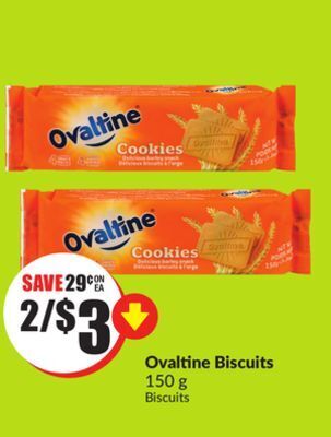 Chalo FreshCo Ovaltine biscuits 150 g offer