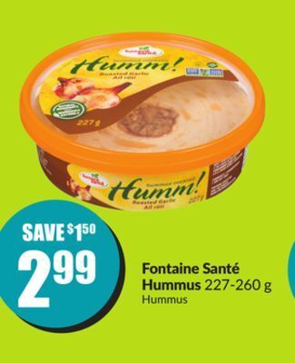 Chalo FreshCo Fontaine santé hummus 227-260 g offer