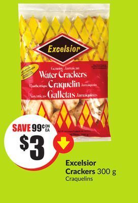 Chalo FreshCo Excelsior crackers 300 g offer