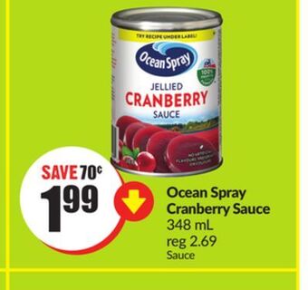 Chalo FreshCo Ocean spray cranberry sauce 348 ml offer