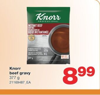 Wholesale Club Knorr beef gravy, 377 g offer