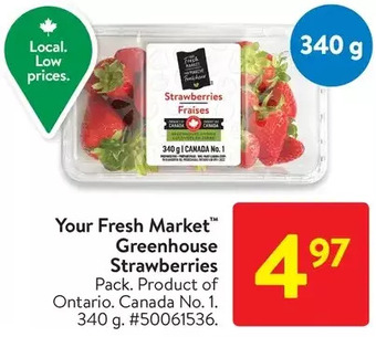 Walmart Your fresh market greenhouse strawberries offer