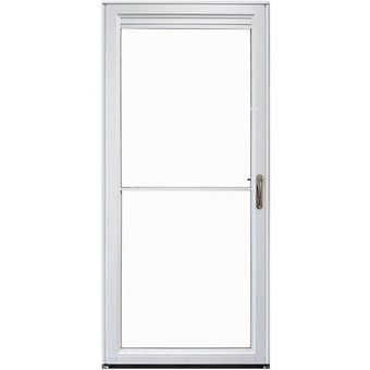 Home Hardware Full lite aluminum storm doors offer