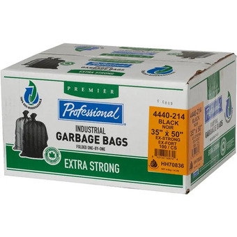 Home Hardware Industrial garbage bags: black | clear offer
