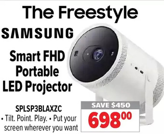 2001 Audio Video Samsung smart fhd portable led projector offer