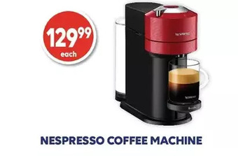 Nespresso coffee machine