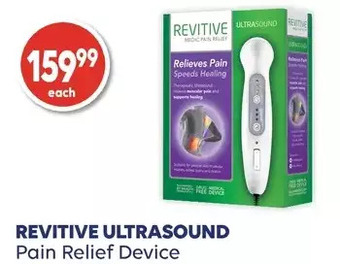 Wellwise by Shoppers Revitive ultrasound pain relief device offer