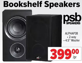 2001 Audio Video Psb speakers bookshelf speakers offer