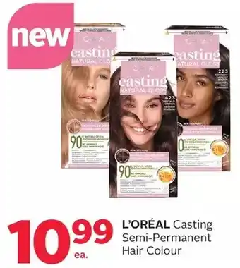 Rexall L'oréal casting semi-permanent hair colour offer