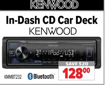 2001 Audio Video Kenwood in-dash cd car deck offer