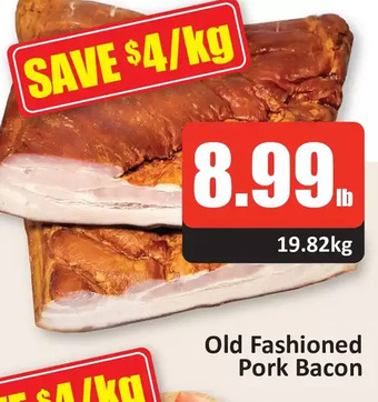 Starsky Old fashioned pork bacon offer
