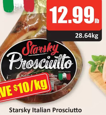 Starsky Starsky italian prosciutto offer