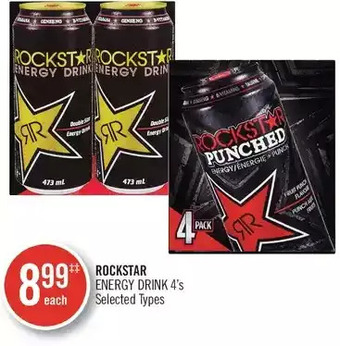 Shoppers Drug Mart Rockstar energy drink offer